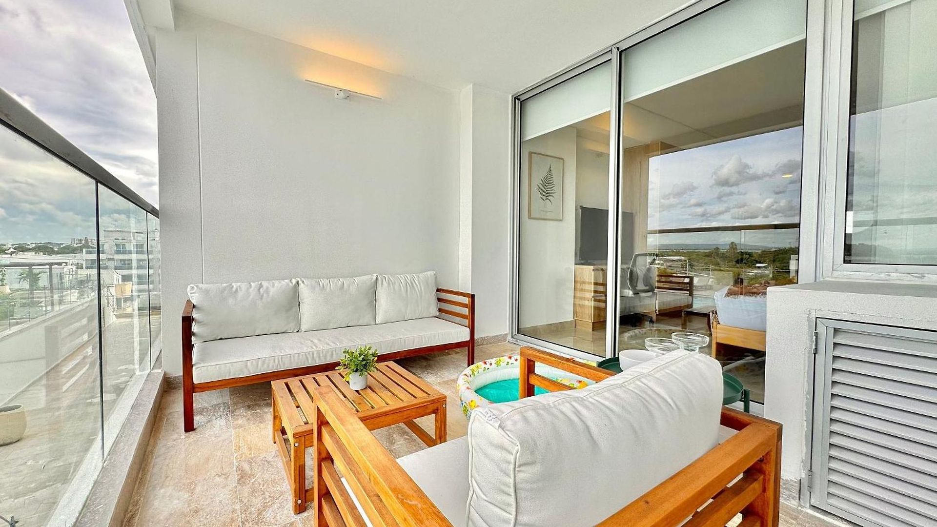 Familiar + Piscinita + Vista Piscina Cb536 Apartamento *