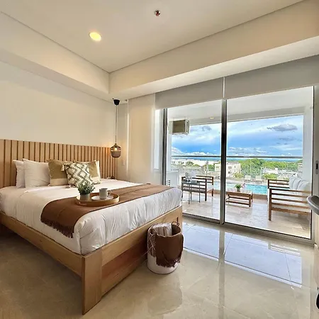 Apartamento Familiar + Piscinita + Vista Piscina Cb536