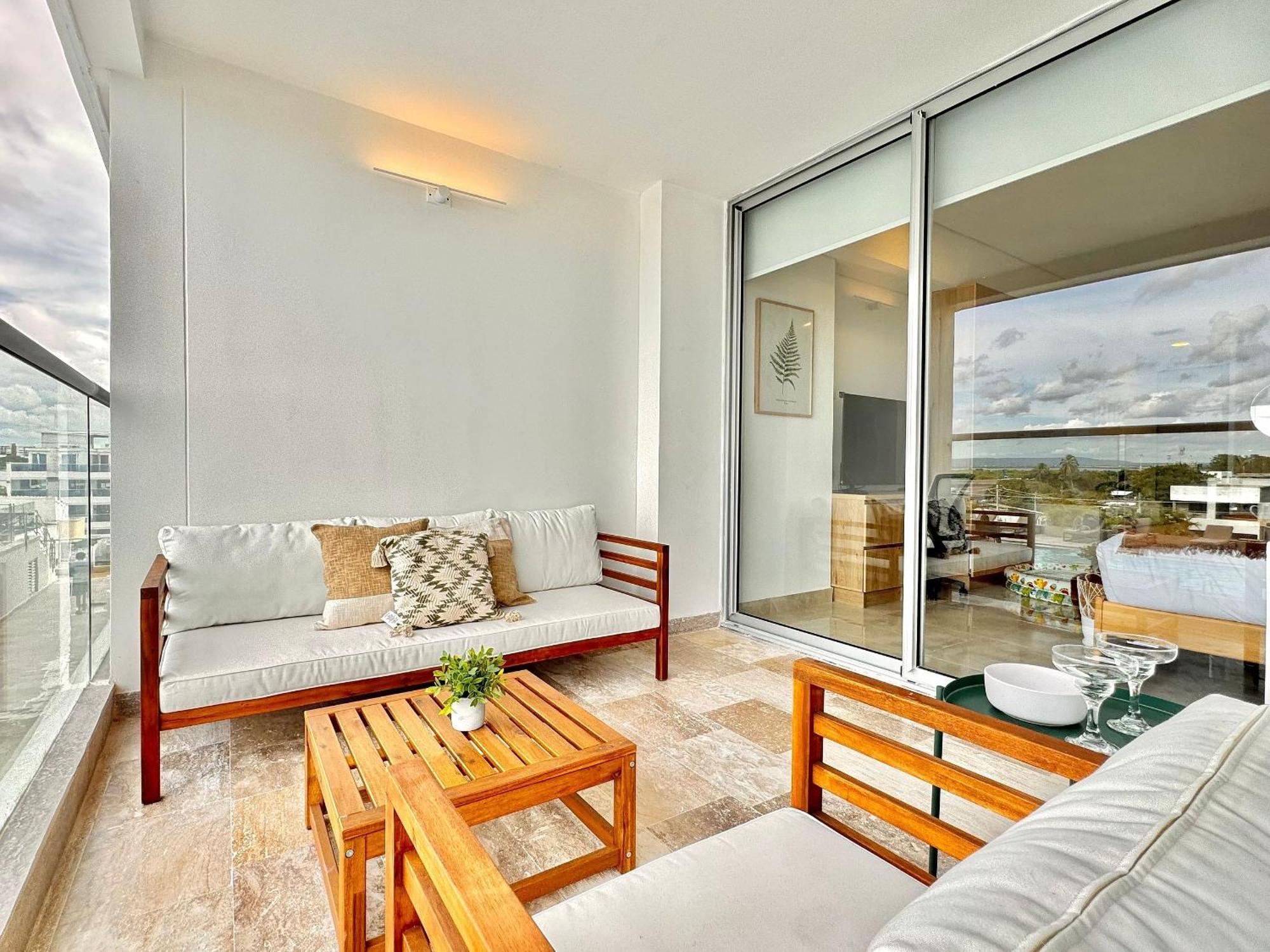 Apartamento Familiar + Piscinita + Vista Piscina Cb536 Cartagena