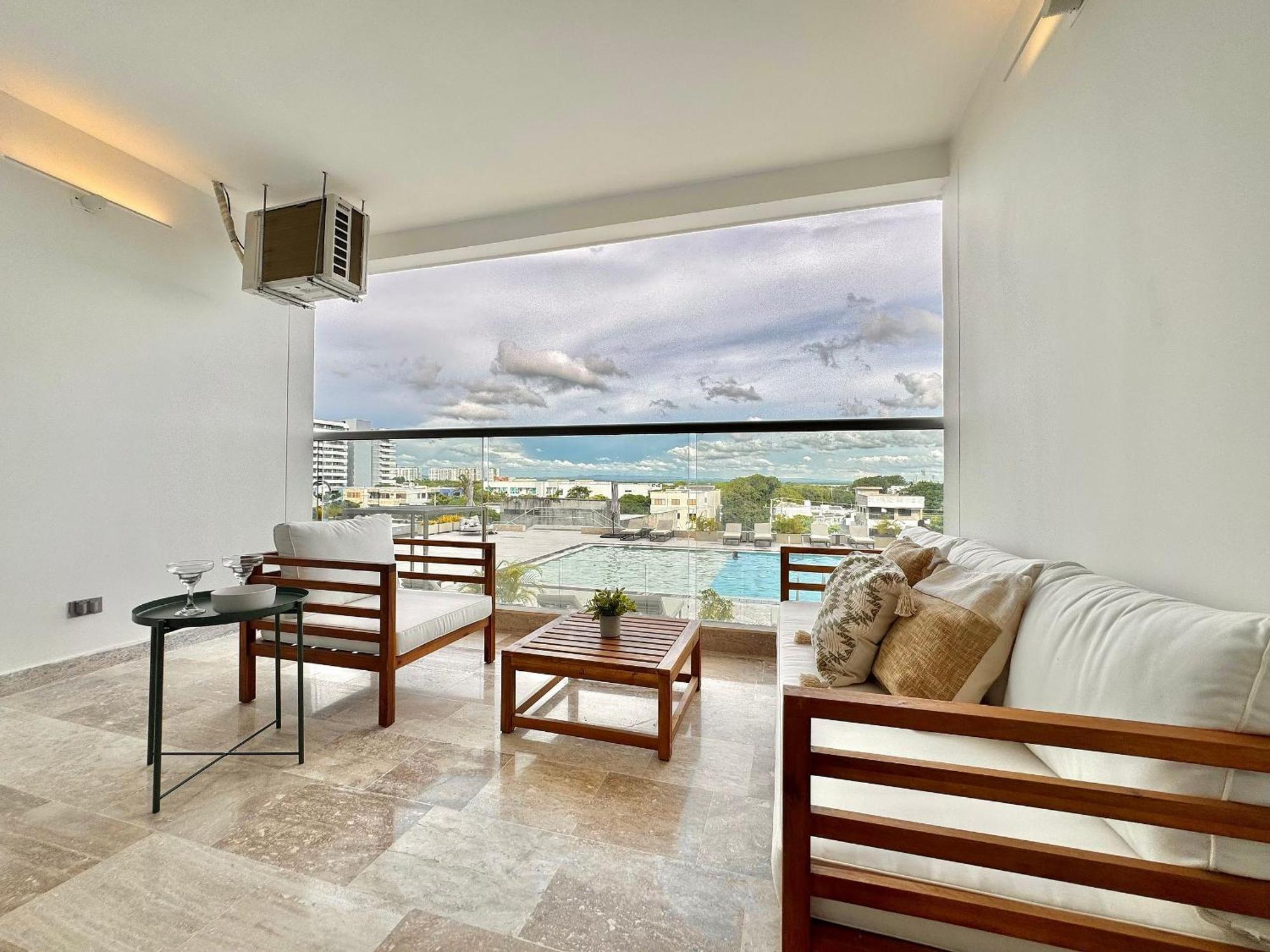 Familiar + Piscinita + Vista Piscina Cb536 Cartagena