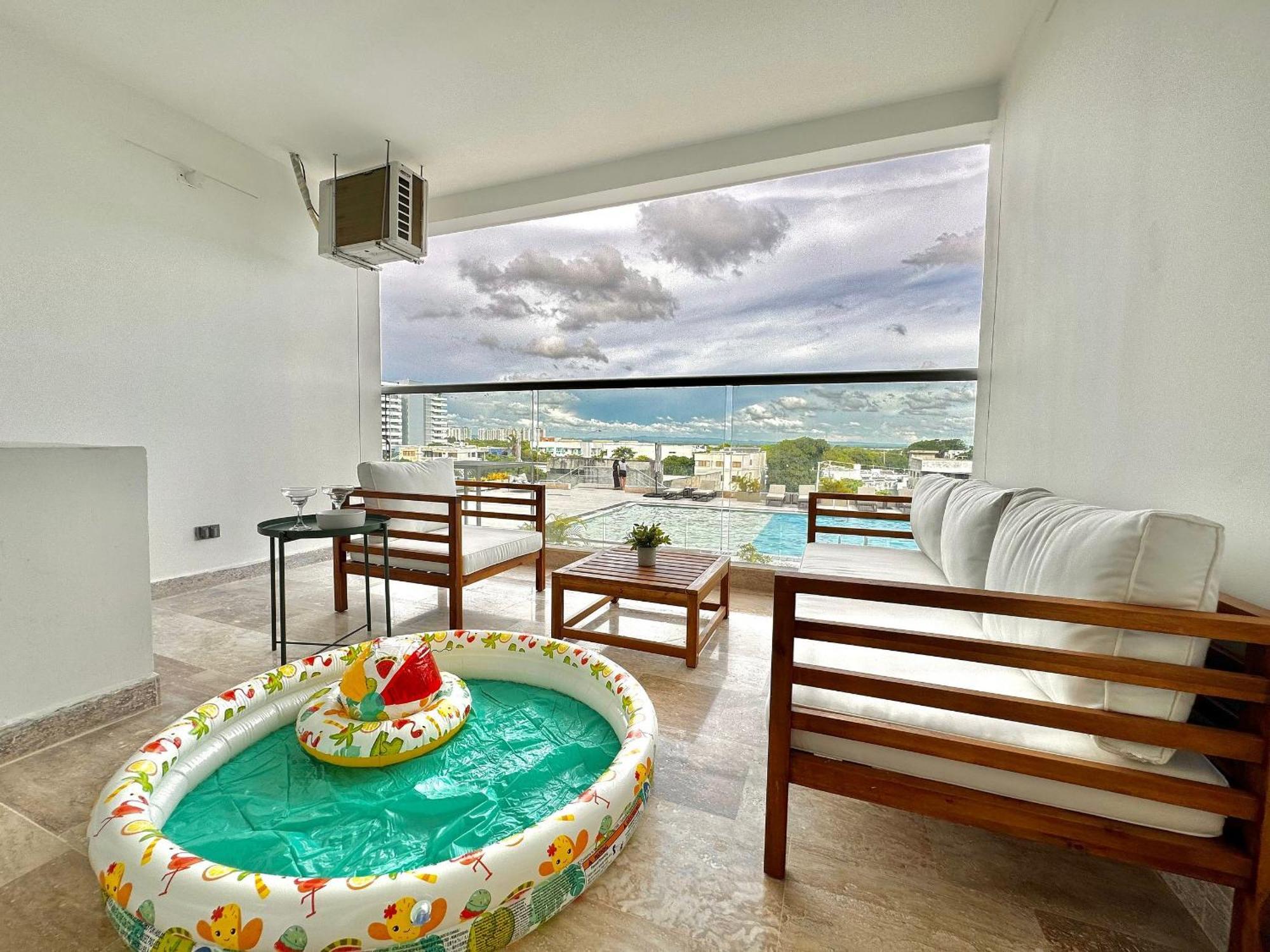 Familiar + Piscinita + Vista Piscina Cb536 * Cartagena