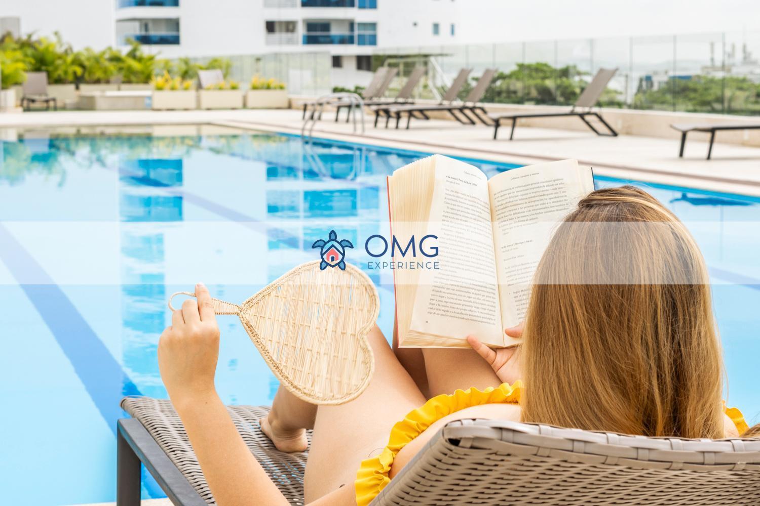 Familiar + Piscinita + Vista Piscina Cb536 Apartamento *