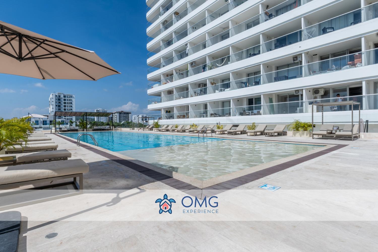 Apartamento Familiar + Piscinita + Vista Piscina Cb536 Cartagena